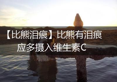 【比熊泪痕】比熊有泪痕应多摄入维生素C