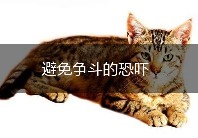 避免争斗的恐吓